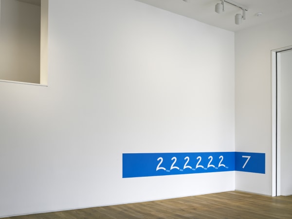 Swans 1974 wall painting, with Ron Costley